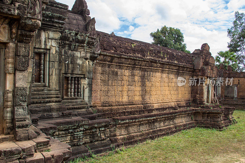 柬埔寨:Banteay Samré吴哥建筑群中的寺庙